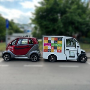 Elektrisch bedrijfsvoertuig, B1-rijbewijs, Smart Balance Parcel Mini