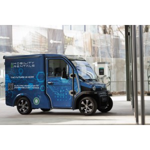 Elektrisch bedrijfsvoertuig, B1-rijbewijs, Smart Balance Parcel Mini