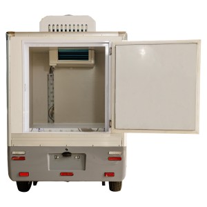 Elektrisch bedrijfsvoertuig met gekoelde cabine, Smart Balance ZIP Ice