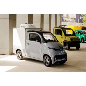 Elektrisch bedrijfsvoertuig met gekoelde cabine, Smart Balance ZIP Ice