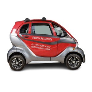 Elektrisch stadsvoertuig, Quadricycle-type, Smart Balance Sunrise